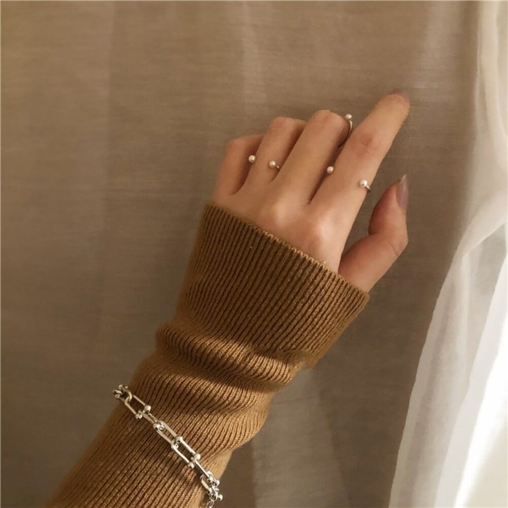 NEW 925 Sterling Silver Horseshoe Link Chain Bracelet - Picture 3 of 9
